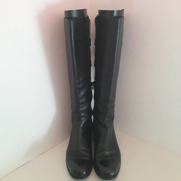 Sesto Meucci Tall Black Boot Sz 8M - Picture 3 of 11
